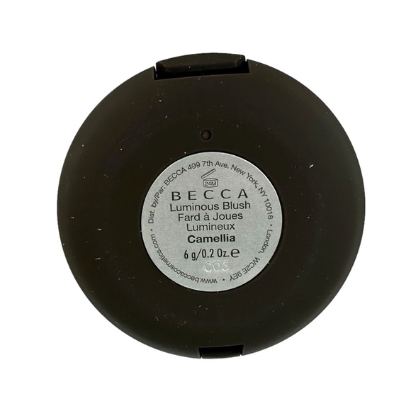 Becca Luminous Blush Camellia - Full Size 0.2oz NEW in Box Shimmering Skin - Picture 5 of 9